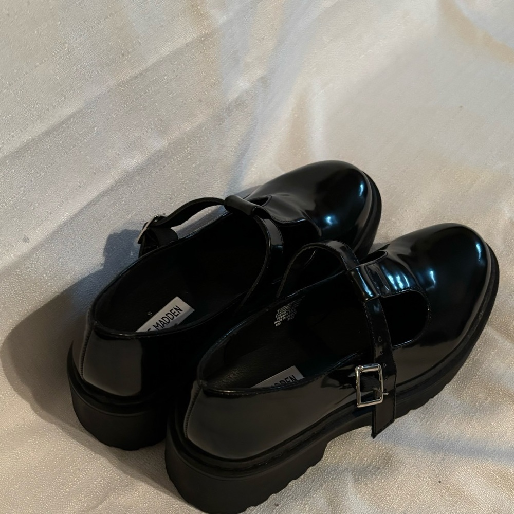 Steve Madden black Mary Jane’s